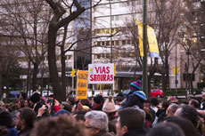 Reclamamos vías seguras Reclamamos vías seguras